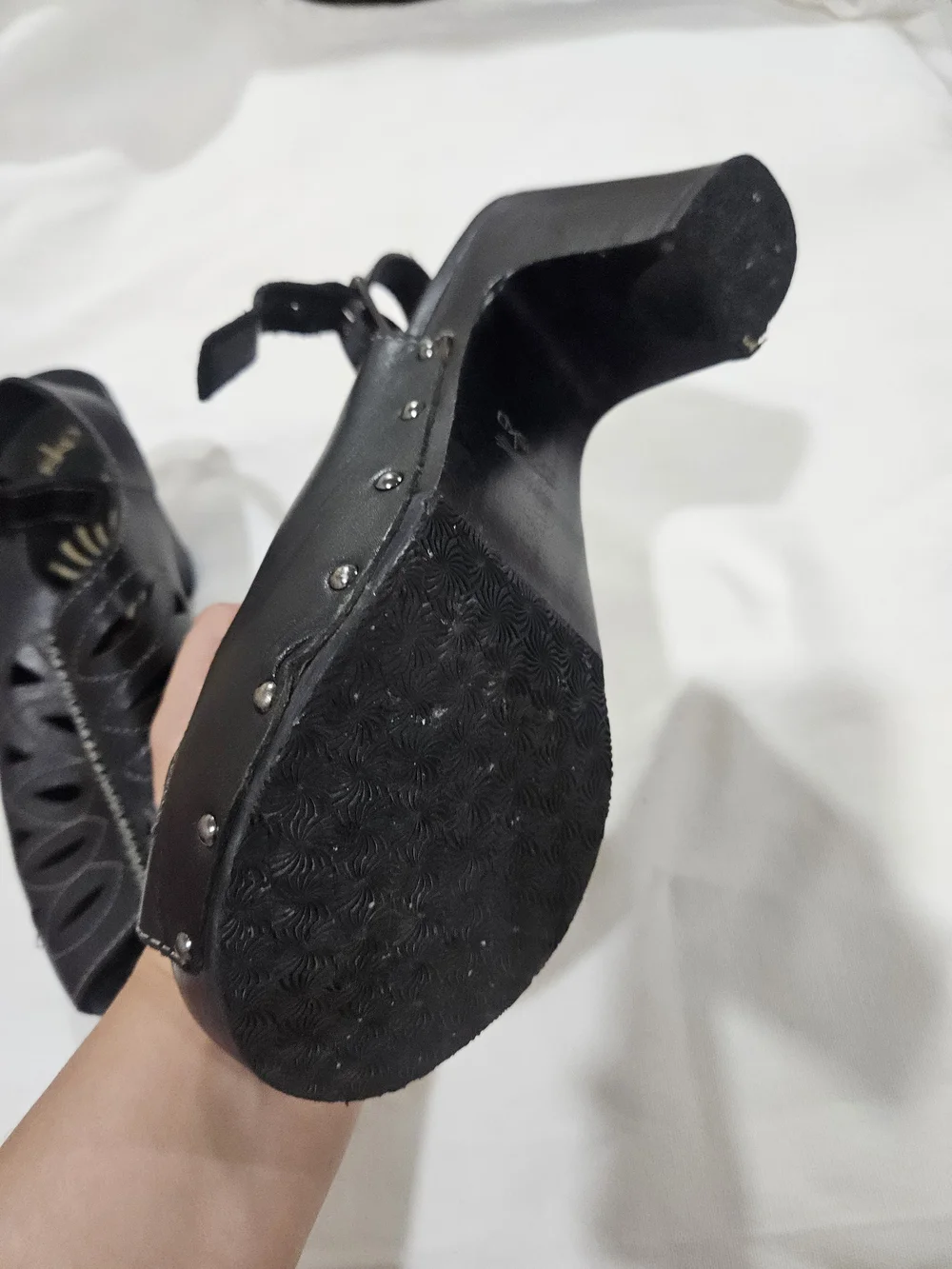 Dansko ROWENA Black Women's Cutout Slingback Heeled Sandals